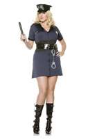 Sexy Sergeant Plus Size Costume for Halloween   Pure Costumes