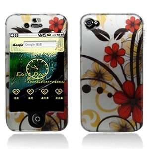  Popular 2D Image Cherry Blossom Red Flowers Design Crystal 