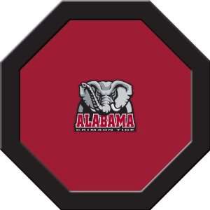  Alabama Crimson Tide Game Table Felt   43 Round Sports 