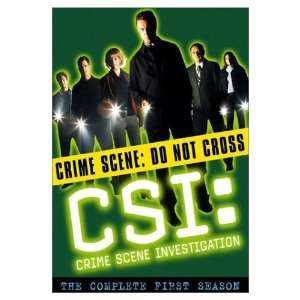  CSI Crime Scene Investigation Season 1 DVD Everything 