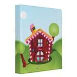 Candy House on the hill Vinyl Binders by bartonleclaydesign