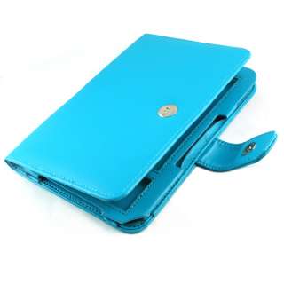  Kindle 3 Keyboard 3G WiFi Flip Folio Carrying Case/Cover BLUE 