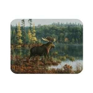  12 x 16 Inch Moose Tempered Glass Kitchen Cutting Board by 