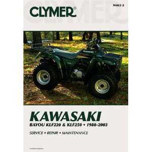 Kawasaki Bayou KLF220 KLF250 88 03 Clymer Manual