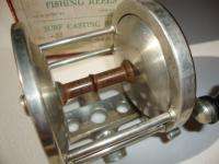 ANTIQUE VINTAGE COZZONE FISHING REEL WITH BOX SALTWATER DEEP SEA 