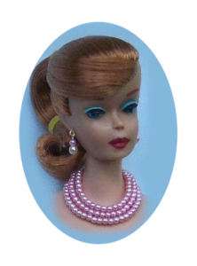 PINK 3 Strand Necklace Set 4 Vintage Barbie Jewelry  