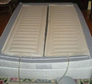   COMFORT SLEEP NUMBER BED MATTRESS TWO AIR CHAMBERS EX COND  