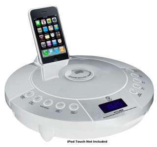   FM Radio Receiver, Charger, CD Player, Alarm Clock W/Remote  