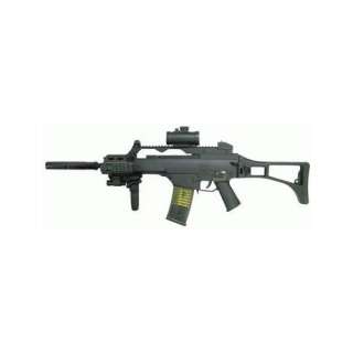  Assault Rifle FPS 200, Scope, Tactical Light, Laser Airsoft Gun
