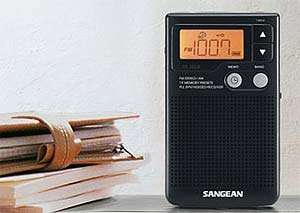  Sangean DT 200X FM Stereo AM/FM Digital Tuning Personal 
