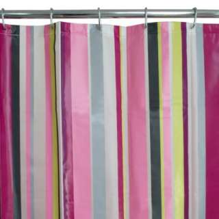 Room Essentials® Stripe Peva Shower Curtain   Berry (70x72).Opens in 