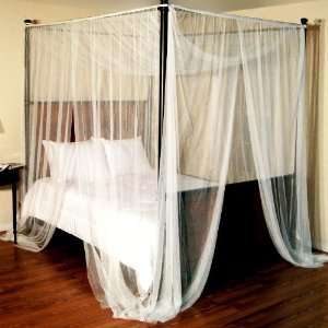  Poster Bed Net Canopy, 4 Poster Bed Canopy: Home & Kitchen