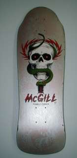 vintage Powell Peralta skateboard deck Mike McGill skul  