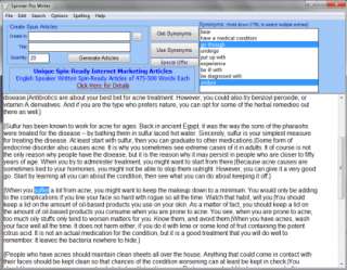 Spinner PRO Article Spinning Software With Master Resell Rights on CD 