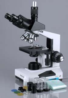 40X 1600X Compound Microscope + 10MP Camera PC & Apple  
