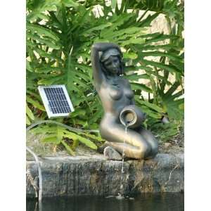 Aphrodite Solar Water Pump Statue