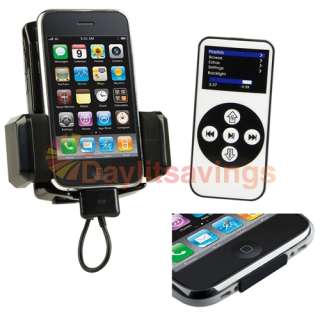  FM Transmitter+Dock Protector Plug Kit Accessory Pack For Apple iPod 