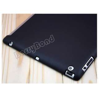 TPU Case Work With Smart Cover For Apple iPad 2 Black  