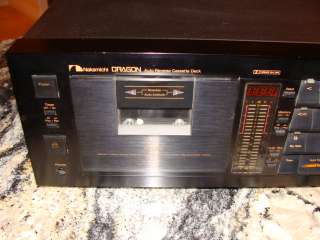   Auto Reverse Cassette Deck Top of the Line Tape Player Recorder  