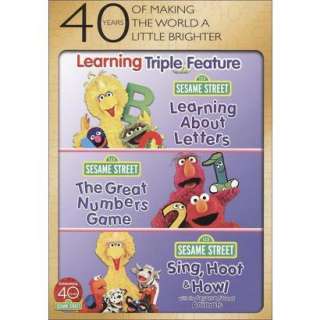 Sesame Street: Learning Triple Feature (3 Discs).Opens in a new window