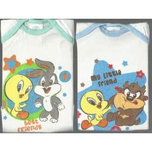 BABY LOONEY TUNES Infant T Shirts  Tweety and Friends Small Size (2 