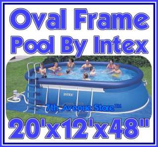 20x 12Portable Metal Frame Above Ground Swimming Pool  
