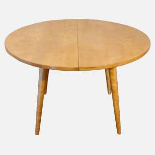 Mid Century Russel Wright Conant Ball Round Dining Table