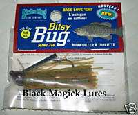 Strike King Fishing Lure BITSY BUG BASS Weedless Jig  