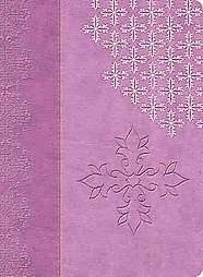 Holy Bible King James Version Lavender LeatherSoft Study Bible by 