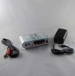 Mini Hi Fi Amplifier iPod  Stereo Car Bike Home 12V  