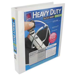 Avery Heavy Duty D Ring View Binders 1 White 077711890008  