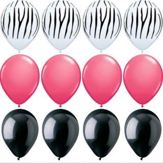  Wild Berry Pink Latex Helium Party 11 Balloons 071444274944  