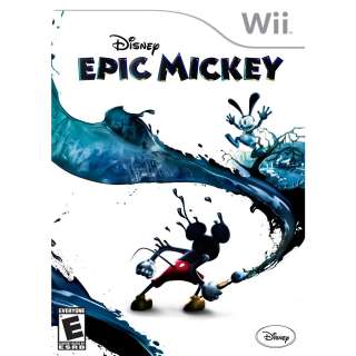 Nintendo Wii Console System W Epic Mickey Bundle Black  