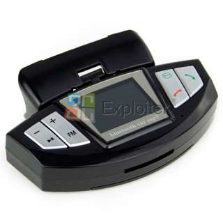 Caller ID Dashboard Bluetooth FM Transmitter Hands free with SD  