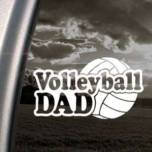  Volleyball Dad Decal Car Truck Bumper Window Sticker 