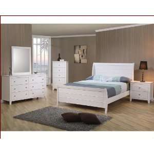  Coaster Furniture Bedroom Set in White Selena CO400231SET 