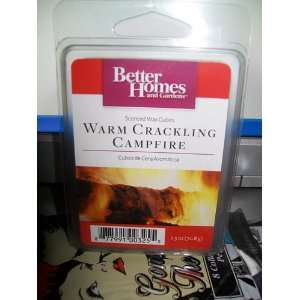 Better Homes and Gardens Warm Crackling Campfire Scented Wax Cubes 
