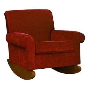   Cottage Cayenne Oxford Upholstered Club Rocking Chair