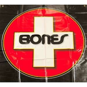  1999   S.O.C.   BONES Swiss Bearings Banner   Vinyl 
