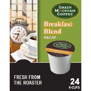 Green Mountain Coffee BREAKFAST BLEND DECAF & VERMONT COUNTRY BLEND 