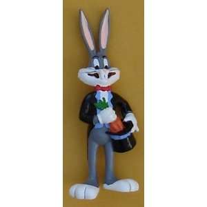 Bugs Bunny Pulling A Carrot Out Of Hat Looney Tune PVC Approx. 2 1/2 