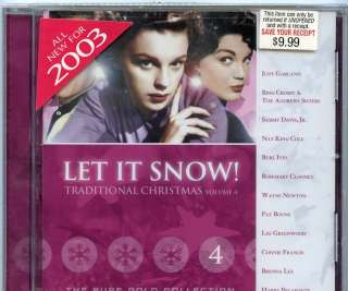 Let It Snow Christmas CD Judy Garland Bing Crosby Burl Ives Pat Boone 