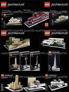 LEGO Architecture Set of 12   All NIB  