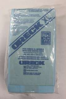 Oreck XL Commercial Upright Vacuum Bags 5/Vacuum Bags Geunine  