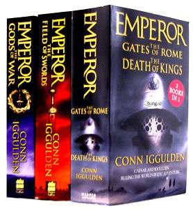 Conn Iggulden Emperor Series 4 Titles 3 Books Set  
