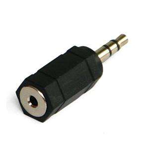 Male to 2.5 mm Female Jack Audio Converter adapter  