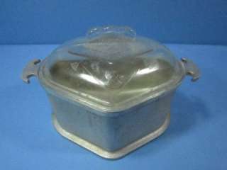   GUARDIAN SERVICE CAST ALUMINUM COOKWARE CASSEROLE W/GLASS LID COOKWARE