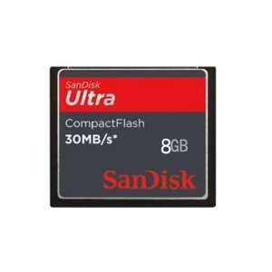  Sandisk 30MB/s High Performance Ultra 8GB Compact Flash 