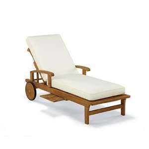  Cassara Outdoor Chaise Lounge Chair with Cushions   Logic 