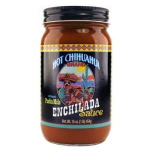 Enchilada Sauce Hot Chihuahua  Grocery & Gourmet Food